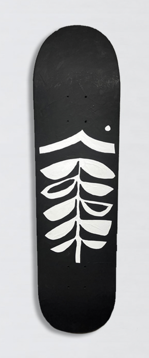 Michael Montanaro Painted Skateboard Deck 'Nature'