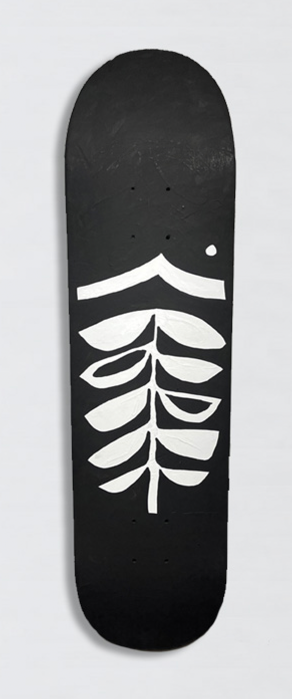 Michael Montanaro Painted Skateboard Deck 'Nature'